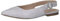 CAPRICE Damen Slingpumps aus Leder Spitz, Grau (Lt.Blue Perl), 40 EU