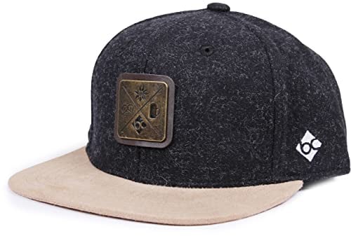 Bavarian Caps Kreizweis Cap, schwarz, ONE Size