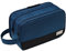 Kasgo Trousse de Toilette Homme Voyage, Imperméable Trousse Toilette Homme Trousse de Maquillage Femme 3 Compartiments Sac Cosmétique Grande Capacité pour Gym Vacance Bleu