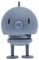 Hoptimist Soft Bumble Wackelfigur & Glücksbringer, Skandinavische Deko Figuren für Wohnzimmer, Schreibtisch, Büro, Bürodeko & Lustige Kleine Geschenke, 7,4 x 8,5 x 10,5, Medium, Sky