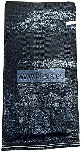 10 Hochwassersandsäcke Hochwassersack leer 30x60cm schwarz mit Druck uv-stabil Hochwasser