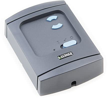 Berner Funk-Innentaster Blue push 2 BHS421 (2 Kanäle zur Steuerung von 2 Antrieben, Anschlussmöglichkeit von max. 2 Bedienelementen) 2901898