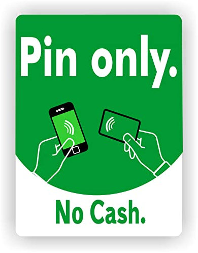 Pin only kassenaufkleber
