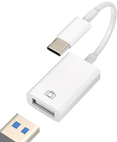 Adattatore USB C a USB Presa Cavo USB A Connettore Tablet Cavo Tipo-C OTG Convertitore Thunderbolt Port Macbook Air Mini Compatibile per Huawei Mate Xiaomi Redmi Google Pixel Samsung Galaxy