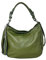 Cheval Firenze Borsa a Spalla Annalisa, Vera Pelle Made in Italy (VERDE MILITARE)