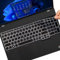 Keyboard Cover for Lenovo ThinkPad E16 T16 P16 P16s 16 inch, Thinkpad L15 Gen 4/3 15.6-inch, ThinkPad E16 T16 P16 P16s Gen 2/1 (Not Fit Thinkpad L15 Gen 2/1)-Black