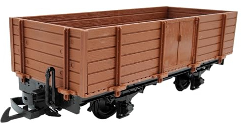 ML-Train Hochbordwagen braun als Spur-G Selbstbauwagen/Bausatzwagen | Modellbau Gartenbahn Zubehör