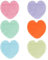 50 Sacchetti per Gioielli,Sacchetti Plastica Richiudibili per Gioielli a Forma di Cuore,Bustine Trasparenti Piccole per Riporre Gioielli per Anelli,Orecchini,Bracciali（Stile colore casuale）