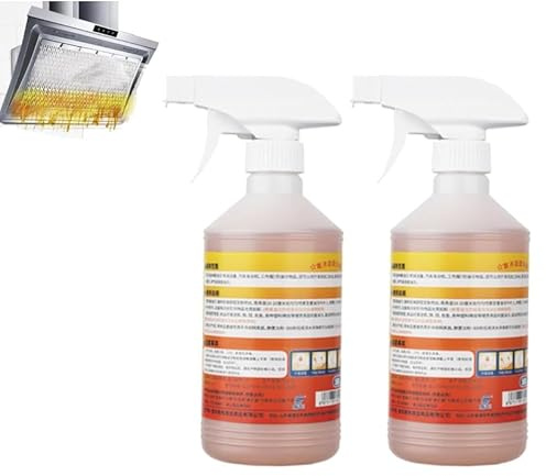 Nettoyant pour four magique rose, nettoyant pour four non toxique sans fumée, nettoyant pour four puissant,nettoyant pour four et gril robuste, Nettoyage en profondeur naturel tout usage (2pcs)