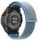 RanBluu QuickFit 22 mm Nylon Armband für Garmin Tactix 8 47mm/Descent G2/fēnix 8 47mm/fēnix E/Fenix 7, Klettverschluss Ersatzarmband, Sport Loop Armbänder Kompatibel mit Garmin Epix 2, Blau