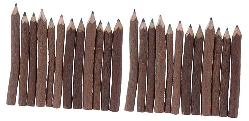 VILLCASE Stk Zweig Buntstifte Ast Bleistifte Buntstifte Für Künstler Baustift Bauarbeiter Bleistifte Baum Ast e Zeichnen Schweißer Bleistift Bambus