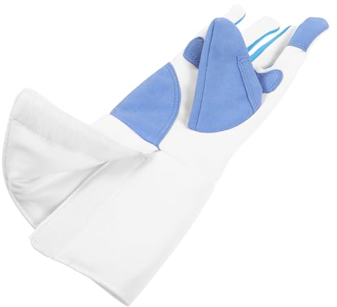 Sosoport Fechthandschuhe Handschuh Aus Strickstoff Praktische Handschuhe Praktische Fechtausrüstung Fechtausrüstungswerkzeug Handschuh Zum Fechten Tragbare Handschuhe Zaunzubehör Stricken