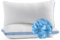 Hiimgo Kopfkissen 60x80 cm (2er Pack), Höhenverstellbares Schlafkissen, Memory Foam Kissen, waschbares Bettkissen, Beddingkissen mit anpassbarer Füllung, mit Reißverschluss