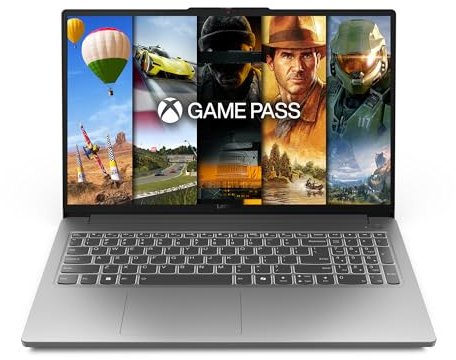 Lenovo LOQ Essential 15IAX9E Gaming AI Laptop | 15.6 FHD 144Hz Display | NVIDIA GeForce RTX 4050 | Intel Core i7-12650HX | 16GB RAM | 1TB SSD | Win11 | QWERTZ | Luna Grau | 3 Monate GamePass