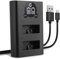 CELLONIC Chargeur Double AHDBT-1301 Smart et Rapide Compatible avec GoPro Hero 13 Alimentation Dual de Charge