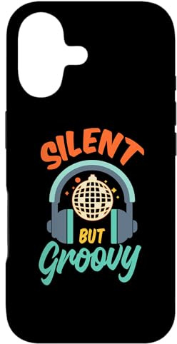 Hülle für iPhone 17 Silent But Groovy Silent Disco Kopfhörer