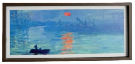 Impression Sunrise Claude Monet Travel Souvenir 3D Kühlschrankmagnet Stadt Sehenswürdigkeiten Kühlschrank Dekorativer Magnet Home Küche Dekoration