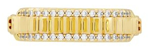 Michael Kors Damen Ringe mit Messingband