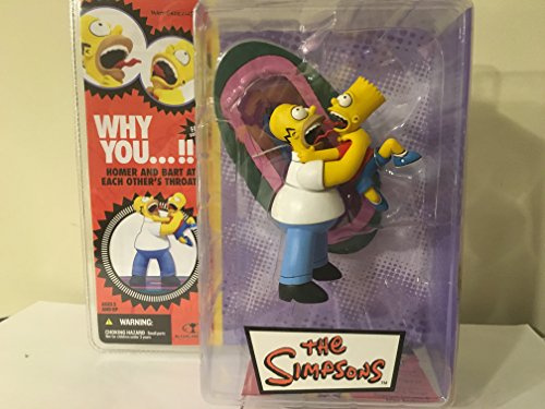 Homer & Bart Why !! McFarlane The Simpsons Series 1 Action Figure