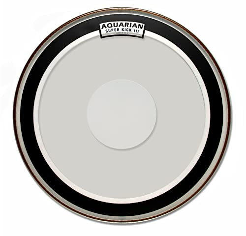 Aquarian Super Kick-III Pre Muffled Power Dot 22-inch Bass SKIII22