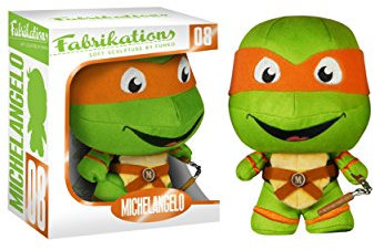 Funko 4323 Teenage Mutant Ninja Turtles 4323 Fabrikations TMNT Michelangelo Plush Toy