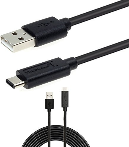 TECHGEAR Extra Long (2m) USB Type C Data Sync & Charging Cable Lead for USB C Devices, MacBook, Samsung tab A 10.5 2022, Note 20, 10, 10+, 9, 8, S22, S21, S20 S10, S8, S9, A22 A52 A53 5G, A12, A13 etc