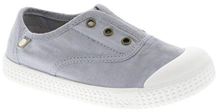 IGOR - S10161 Zapatilla Berri de Lona Igor Color: Gris Talla: 20 para: Unisex-niños