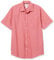 Amazon Essentials Chemise en Popeline à Manches Courtes Coupe Régulière Homme, Rose Corail Blanc Points, XL