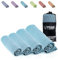 PRIME ART WOOD Bambus Reisehandtuch 100x50 cm Hellblau