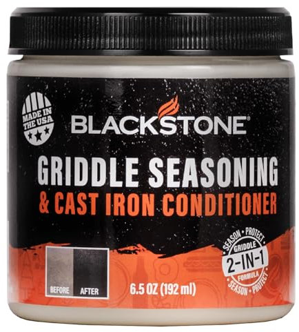 Blackstone 4114 Assaisonnement et après-shampoing en Fonte, 184,3 g