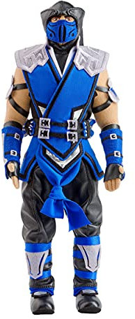 FragStore Mortal Kombat 11 Sub Zero Plush Toy 13 Action Figure - Collectible Mortal Combat Statue Figurine - Merchandise for Gamers Boys Girls 17+ Years Old - MK11 Toys Figures Multicolor Polyester