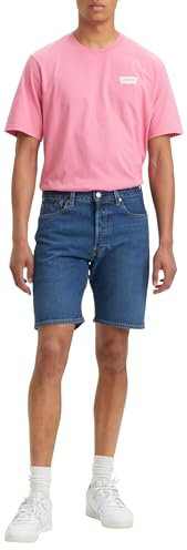 Levi's 501 Original Shorts Short en denim Homme, Bleu Eyes Break Short, 28W