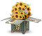 Sonnenblumen Pop Up Karte, 3D Geburtstagskarte für Frauen, Oma, Mutter, Ehefrau, Muttertag, Pop Up Blumen-Grußkarten, Jahrestag, Denken, Dankeskarte IT