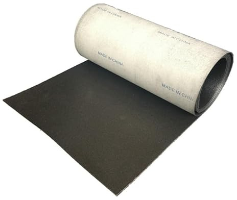 1M Graphite Fabric Carbon-Graphite Cloth Sander Lubrication Tape Diamond Abrasive Heat Resistant Sanding Machine Graphite Pad (Width:180MM)