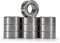 XiKe 10 Stück MR105ZZ Mini Kugellager 5x10x4mm｜Chromstahl｜Vorgeschmiert｜Doppelte Metalldichtung, MR105-2Z Rillenkugellager mit Abdeckungen