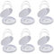 XZLZMD Silica Prosthesis Top and Bottom Tooth Dentures Reusable Care Veneers Cosmetic Natural Color Lnstant repair of Cracked or Missing Dental for Perfect Smile,6 pair