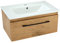 paplinskimoebel Mueble de baño y lavabo de cerámica, 60 x 39 x 32 cm, con sistema de cierre suave