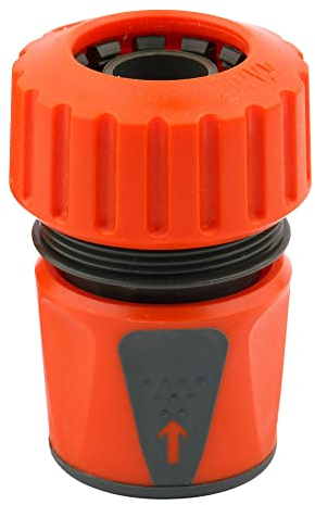 Mivos Schlauchkupplung für 3/4 Zoll (20 mm) Schlauch - 3/4 Zoll Gartenschlauch Schlauchverbinder zum Einfachen Anschluss an Wasserhahn und Bewässerungsgeräte