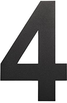 Floating House Number Large Door Number Stainless Steel House Numbers Made of solid 304 Stainless Steel Floating Appearance Address Numbers 9in/22.8cm(4)