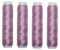 Nähmaschinen Nähgarn 200 m 4 x 50m Polyester 40/2 lila flieder (1090)