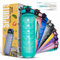 K-MART Water Bottle 1000ml Sports Water Bottle with Time Marker & Straw, Dishwasher Safe Leak-proof Drink Bottle BPA Free Non-Toxic Tritan Material 1 Click Open for Running Gym (Green)
