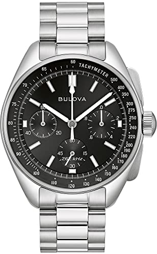 Bulova Herren Analog Quarz Uhr mit Edelstahl Armband 96K111