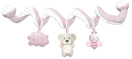 Spirale d'activité Ours rose pour bébés
