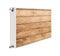 DarHaus Magnet Heizkörperverkleidung Heizkörperabdeckung Heizung Schutz, 120x60 Motiv Holz