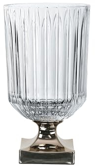 Nachtmann [W0724] Vase auf Fuß in Platin STK/1 651/81/32cm Minerva