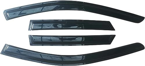 DTGTEX Auto Windabweiser Regenabweiser für Audi A3 8V Hatchback Sportback 2013-2019, Auto TüR Seitenscheiben Windabweiser Regen Abweisend Regenschutz Zubehör