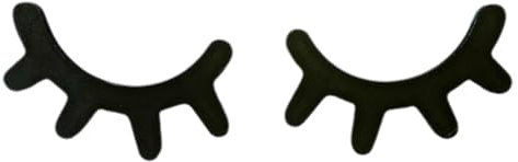 ALWIDA Holz-Wimpern-Wandaufkleber, Wandaufkleber, Augen-Wandaufkleber, Kunst-Aufkleber, Schlafaugen-Aufkleber, Kunst für moderne Raumdekoration, Kinder-Wandkunst-Requisiten, auffällige