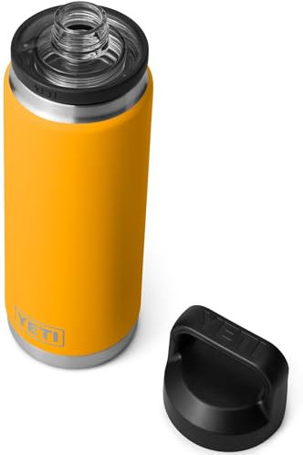 YETI Rambler Bottle Chug, Vacuum Insulated Stainless Steel Bottle with Chug Cap, Beekeeper, 26 oz (760 ml)