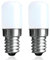 KYEQATY 2Pcs Refrigerator Light Bulb Replacement 2W Energy-Saving Fridge Light Bulb Small Refrigerator Bulb for Refrigerator Kitchens Bathrooms