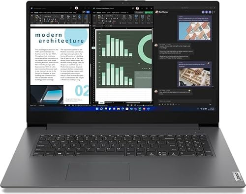 Lenovo i5 17,3 Zoll IPS FullHD Notebook - Intel Core i5 13420H, 8 Kerne, 4.60 GHz, 40 GB DDR4, 2000 GB SSD, Intel UHD, HDMI, Webcam, BT, USB-C/3.0, WLAN, Windows 11 Prof, MS Office | 7967